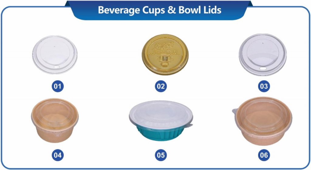 Beverage Cups & Bowl Lids
